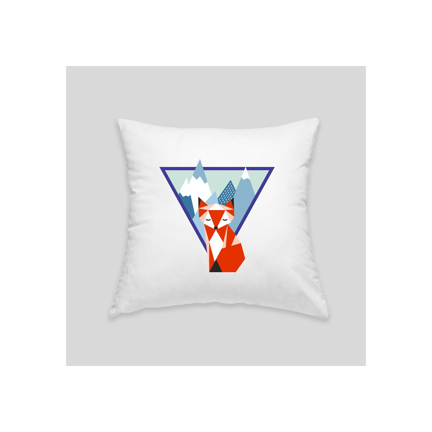 Mountain fox cushion