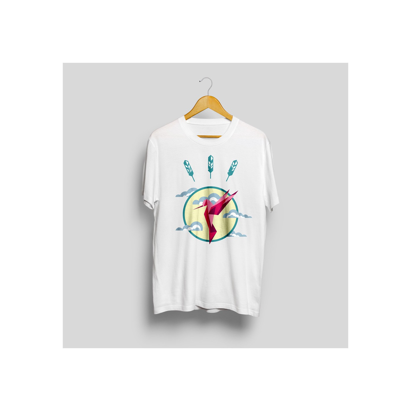 Hummingbird printed t-shirt