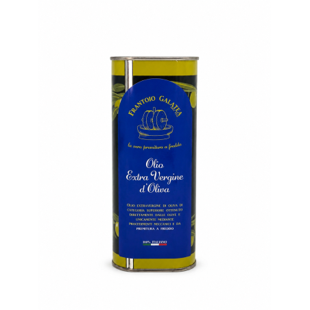 Extra Virgin Olive Oil in 1L tin - Frantoio Galatea
