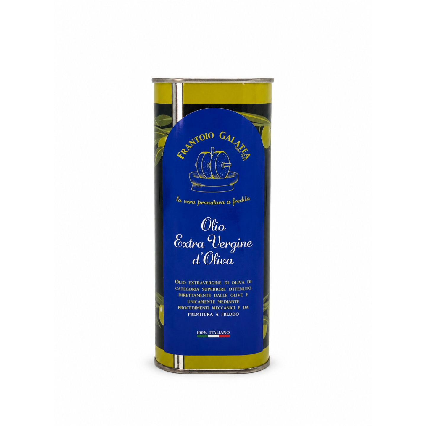 Extra Virgin Olive Oil in 1L tin - Frantoio Galatea