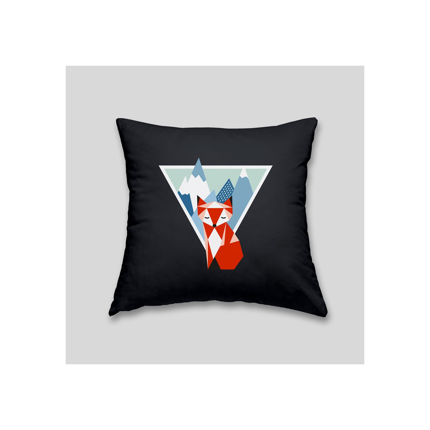 Mountain fox cushion
